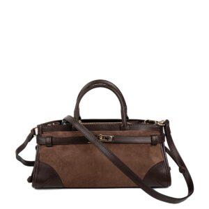 Кафява дамска чанта Silver & Polo SP1260 – елегантна ежедневна чанта от еко кожа.