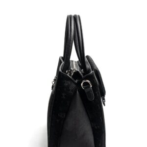 Silver & Polo SP1264 Kadın El Çantası Fashion Siyah 2 Черна дамска чанта Silver & Polo SP1264 от еко кожа с къси дръжки и дълга презрамка