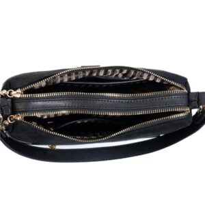 Дамска чанта Silver & Polo SP1269 кафява с монограм, чанта за рамо с дръжка