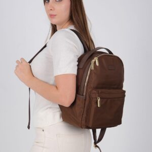 Дамска раница Silver & Polo SP1206 кафява – елегантна кожена раница за ежедневие