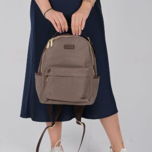 Дамска раница Silver & Polo SP1206 пясъчно кафява – стилна градска раница за ежедневието
