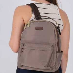 Дамска раница Silver & Polo SP1206 пясъчно кафява – стилна градска раница за ежедневието