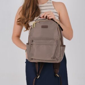 Дамска раница Silver & Polo SP1206 пясъчно кафява – стилна градска раница за ежедневието