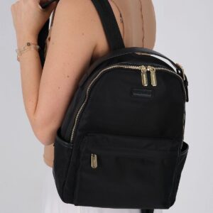 Черна дамска раница Silver & Polo SP1206 от сатен