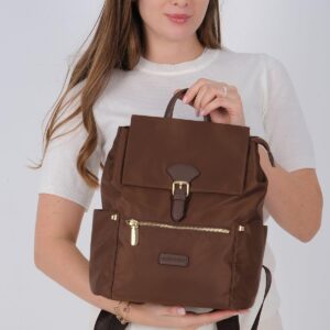 Дамска раница Silver & Polo SP1210 кафява – стилна ежедневна раница