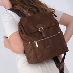 Дамска раница Silver & Polo SP1210 кафява – стилна ежедневна раница