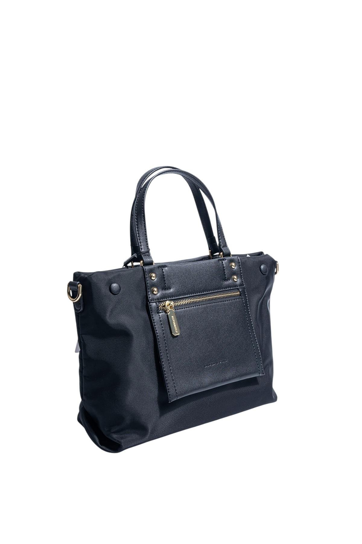 Silver & Polo SP1213 Kadın El Çantası Siyah 1 Дамска чанта Silver Polo SP1213 черна – елегантна ежедневна чанта с цип