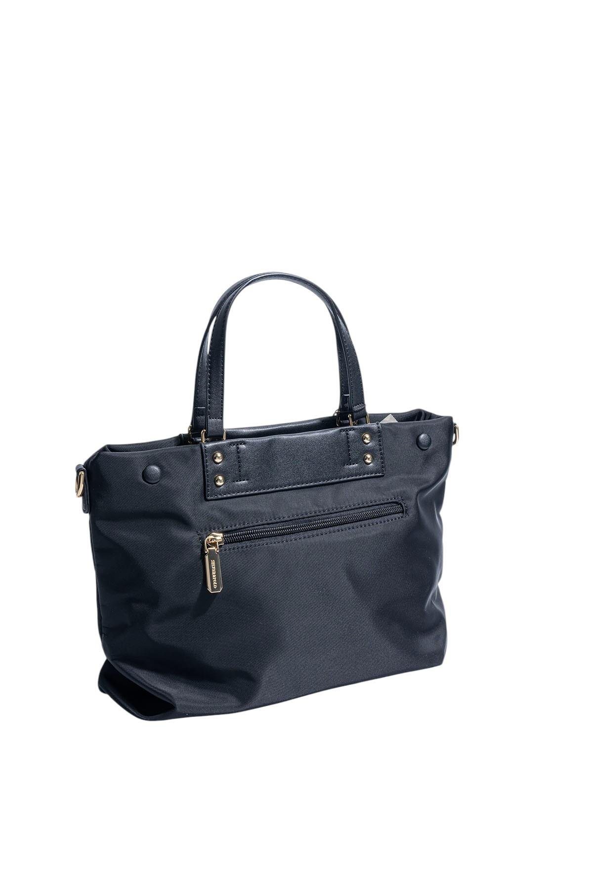 Silver & Polo SP1213 Kadın El Çantası Siyah 3 Дамска чанта Silver Polo SP1213 черна – елегантна ежедневна чанта с цип