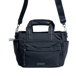 Дамска черна раница Silver & Polo SP1230 от еко кожа с преден джоб и цип