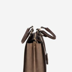 SP1174 Kadın El Çantası Süet Vizon-Kahve 2 дамска чанта визон SP1174 елегантна чанта за жена