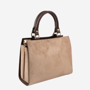 SP1174 Kadın El Çantası Süet Vizon-Kahve 3 дамска чанта визон SP1174 елегантна чанта за жена