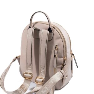 SP1265 Kadın Sırt Çantası Süet Bej-Kum 3