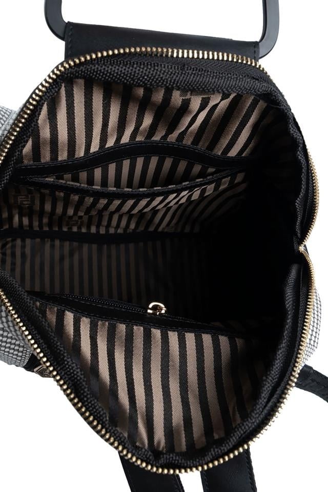 SP771 Kadın Sırt Çantası Monogram Siyah-Siyah 5