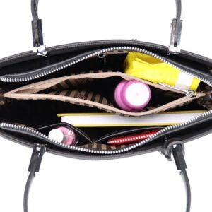 бяла дамска чанта Silver&Polo еко кожа елегантна дамска чанта с къси дръжки