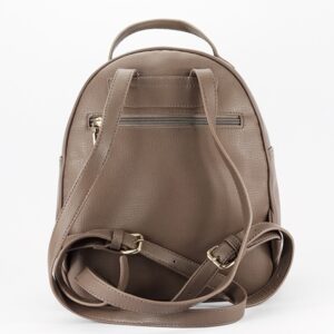 Дамска раница Diana&Co taupe от еко кожа – елегантна малка раница за ежедневието