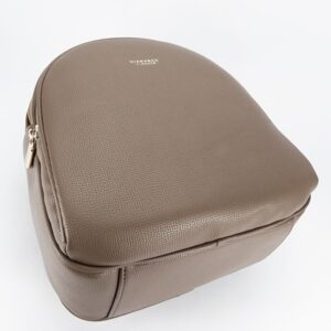 Дамска раница Diana&Co taupe от еко кожа – елегантна малка раница за ежедневието
