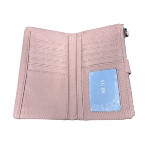 Дамско портмоне Eslee пепел от рози от еко кожа с отделения за карти, банкноти и монети