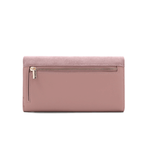 луксозно дамско портмоне Coveri Collection пепел от рози елегантно портмоне за жени