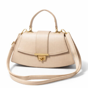 Малка дамска чанта 3 Малка дамска чанта бежова – елегантна дамска чанта с къса дръжка