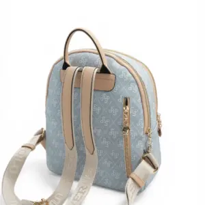 Дамска раница Silver & Polo SP1265 в светъл цвят с елегантен дизайн и златисти детайли