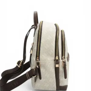 Дамска раница Silver & Polo SP1265 в светъл цвят с елегантен дизайн и златисти детайли