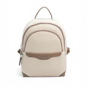 Дамска раница Silver & Polo SP1265 в светъл цвят с елегантен дизайн и сребристи детайли