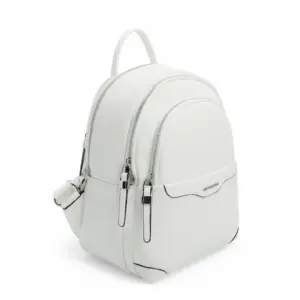 Дамска раница Silver & Polo SP1265 в светъл цвят с елегантен дизайн и сребристи детайли