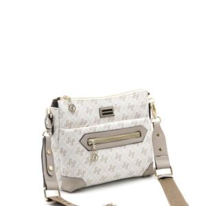 Дамска чанта Silver&Polo SP11110 в цвят пясъчно бежово от еко кожа – Loriiv