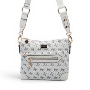 Дамска чанта Silver&Polo SP11110 в бял цвят от еко кожа – Loriiv