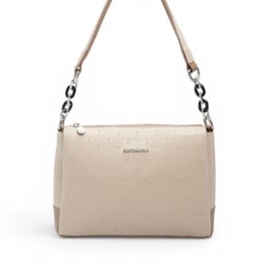 Дамска чанта Silver&Polo Bej Latte Fashion от еко кожа – бежова чанта за през рамо