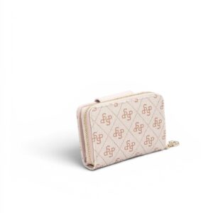 Дамски портфейл Silver&Polo Pembe Pudra от еко кожа с отделения за карти и цип