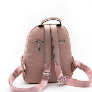 Дамска раница Silver&Polo розова от водоустойчива еко кожа