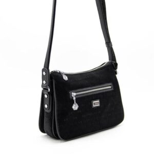 Дамска чанта Silver&Polo Siyah Fashion от водоустойчива еко кожа с регулируема дръжка
