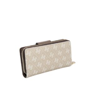 Дамско портмоне Silver&Polo Tas Kahve от водоустойчива еко кожа с отделения за карти и цип