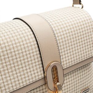 Дамска чанта Silver&Polo SP1287 кросбоди от еко кожа в цвят кум беж с регулируема презрамка