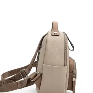 SP1130 Kadın Sırt Çantası Fashion Bej - Latte SP1130-M158 2 Дамска раница Silver&Polo от водоустойчива еко кожа – бежова