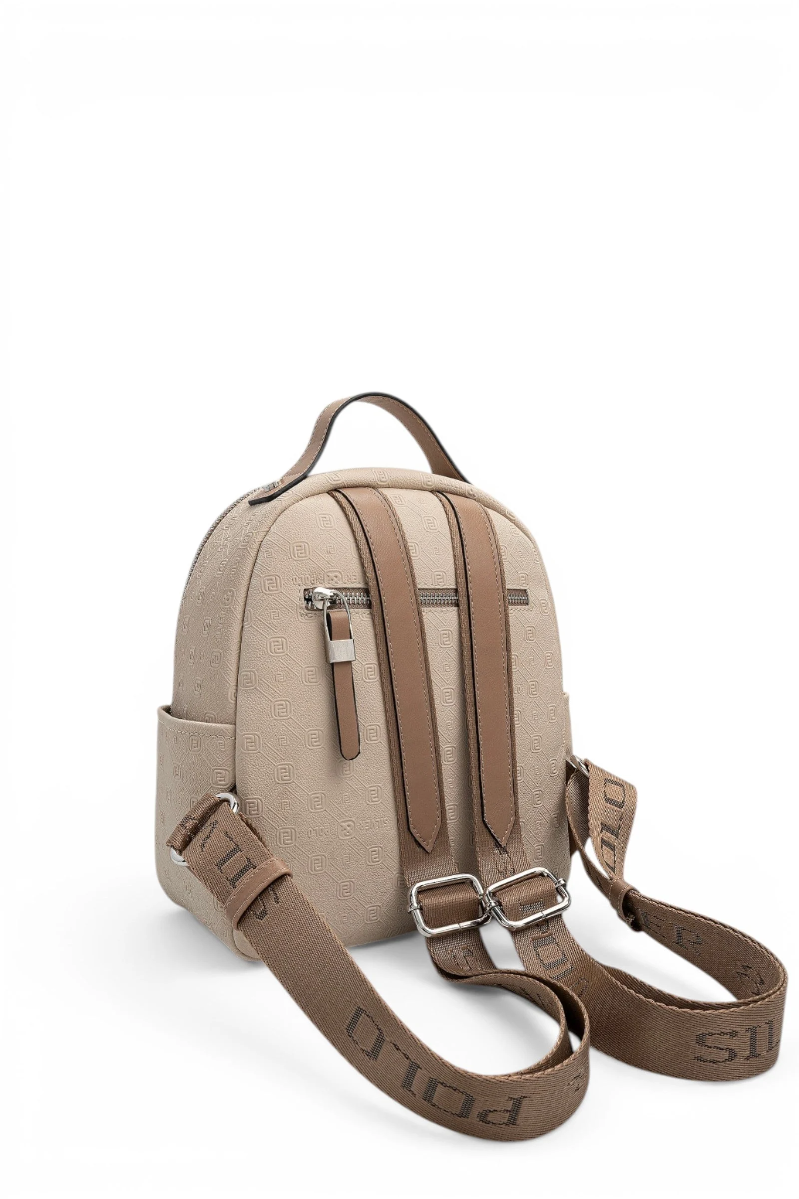 SP1130 Kadın Sırt Çantası Fashion Bej - Latte SP1130-M158 3 Дамска раница Silver&Polo от водоустойчива еко кожа – бежова