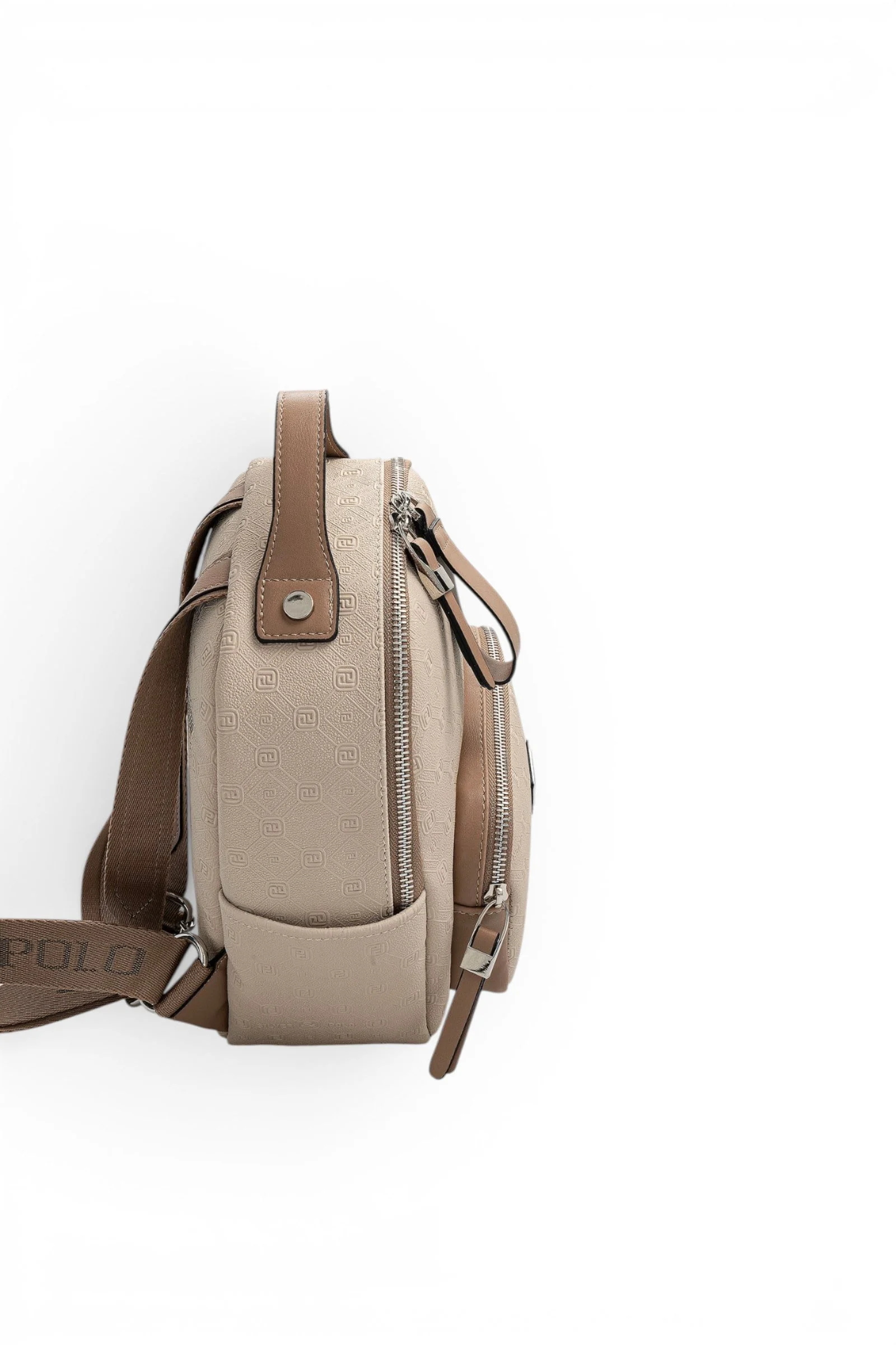SP1130 Kadın Sırt Çantası Fashion Bej - Latte SP1130-M158 4 Дамска раница Silver&Polo от водоустойчива еко кожа – бежова