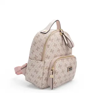 Дамска раница Silver&Polo SP1130 от водоустойчива фолирана еко кожа в цвят Pembe Pudra