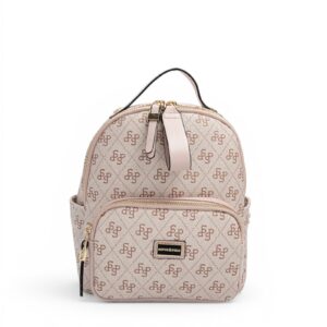 Дамска раница Silver&Polo SP1130 от водоустойчива фолирана еко кожа в цвят Pembe Pudra