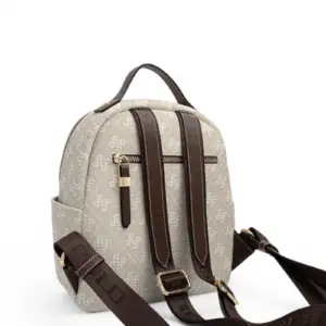 Дамска раница Silver&Polo SP1130 от водоустойчива фолирана еко кожа в цвят Tas Kahve
