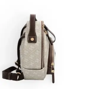 Дамска раница Silver&Polo SP1130 от водоустойчива фолирана еко кожа в цвят Tas Kahve