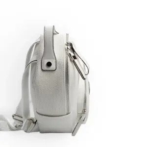 SP1130 Kadın Sırt Çantası Petek Beyaz - Beyaz SP1130-M86 4 Дамска раница Silver&Polo SP1130 от водоустойчива фолирана еко кожа в бял цвят