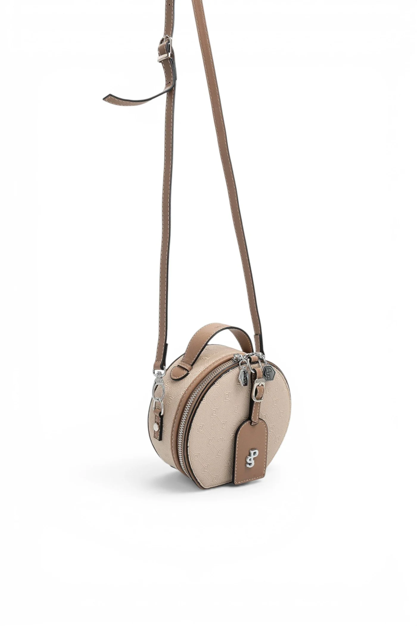SP1163 Kadın Çapraz Çanta Fashion Bej - Latte SP1163-M158 1 Дамска чанта през рамо Silver&Polo SP1163 в бежов цвят от еко кожа