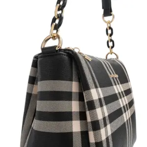 Дамска чанта SILVER&POLO черна от еко кожа