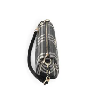 Дамска чанта SILVER&POLO черна от еко кожа