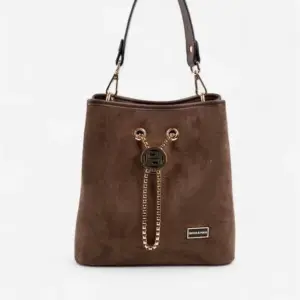 Дамска чанта SILVER&POLO кафява през рамо