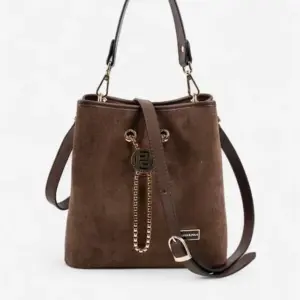 Дамска чанта SILVER&POLO кафява през рамо