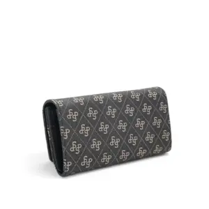 SP979 Kadın Cüzdan & Kartlık Monogram Füme - Siyah SP979-M178 2 Дамско портмоне и картодържател Silver&Polo SP979