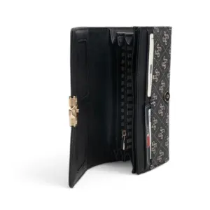 SP979 Kadın Cüzdan & Kartlık Monogram Füme - Siyah SP979-M178 3 Дамско портмоне и картодържател Silver&Polo SP979
